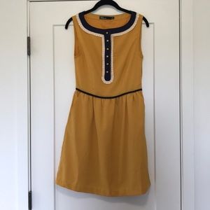 Dear Creatures Mustard Dress